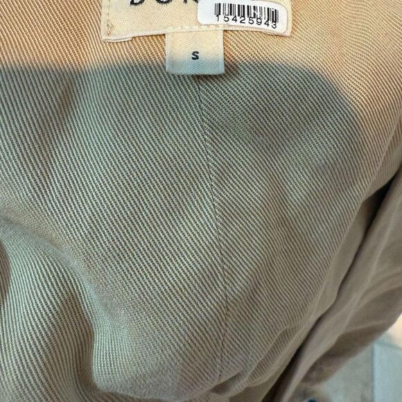 DONNI. Sand Twill Crop Vest - Picture 7 of 7